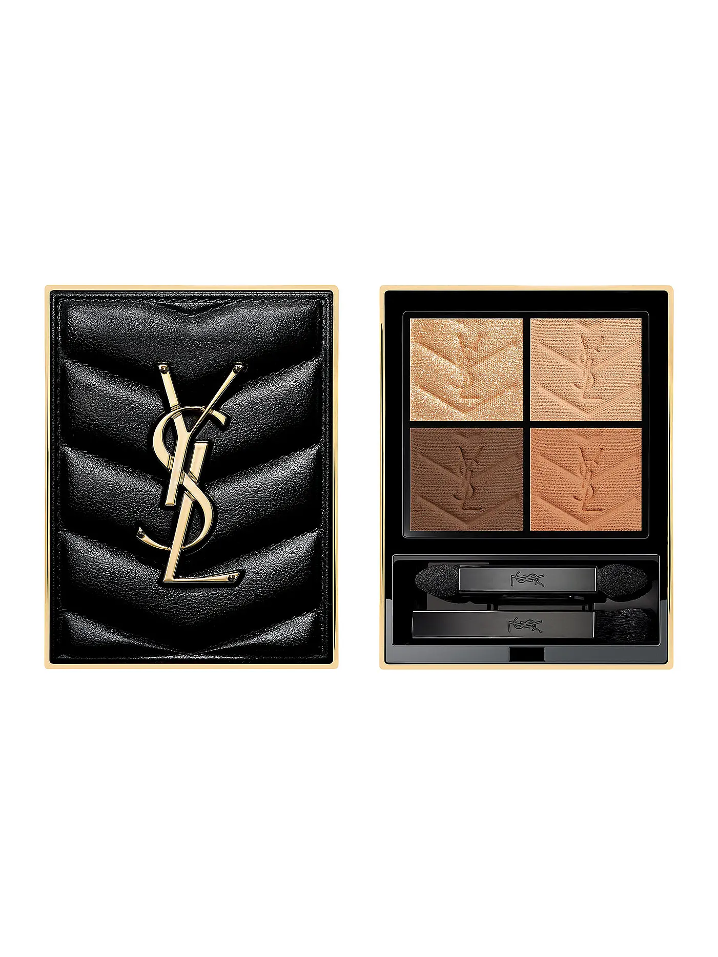 YVES SAINT LAURENT | Lidschatten - COUTURE MINI CLUTCH Lidschattenpalette (N°4) | hellbraun